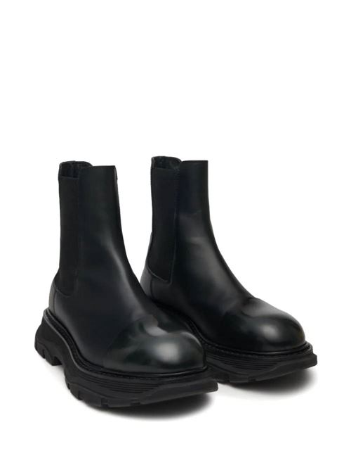 Black boots for men. Alexander McQueen | 777807WIEQ31000